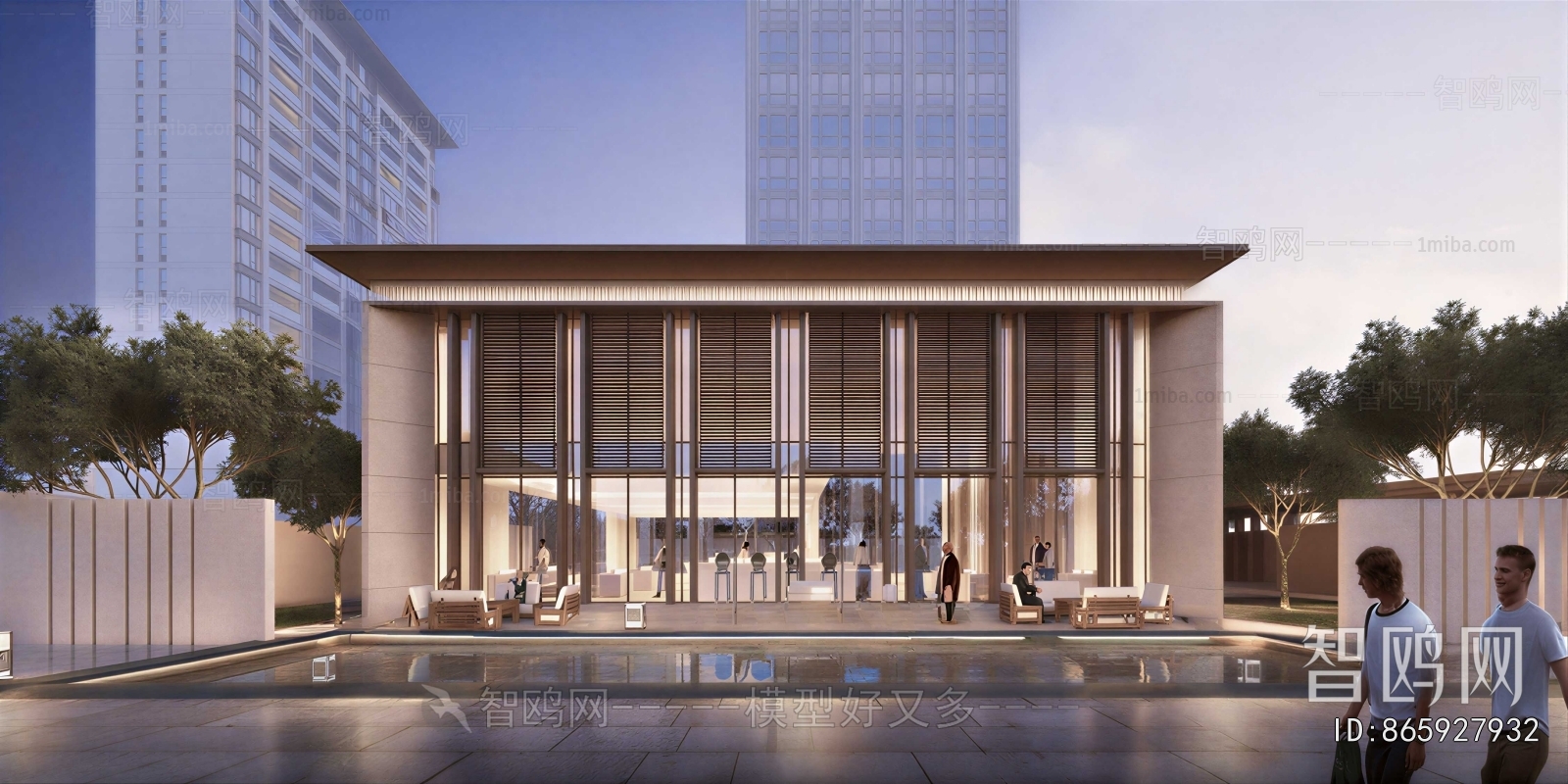 Modern Appearance Of Commercial Building