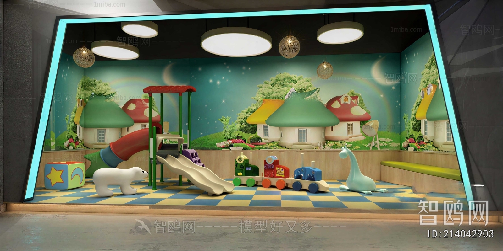 Modern Children's Playroom