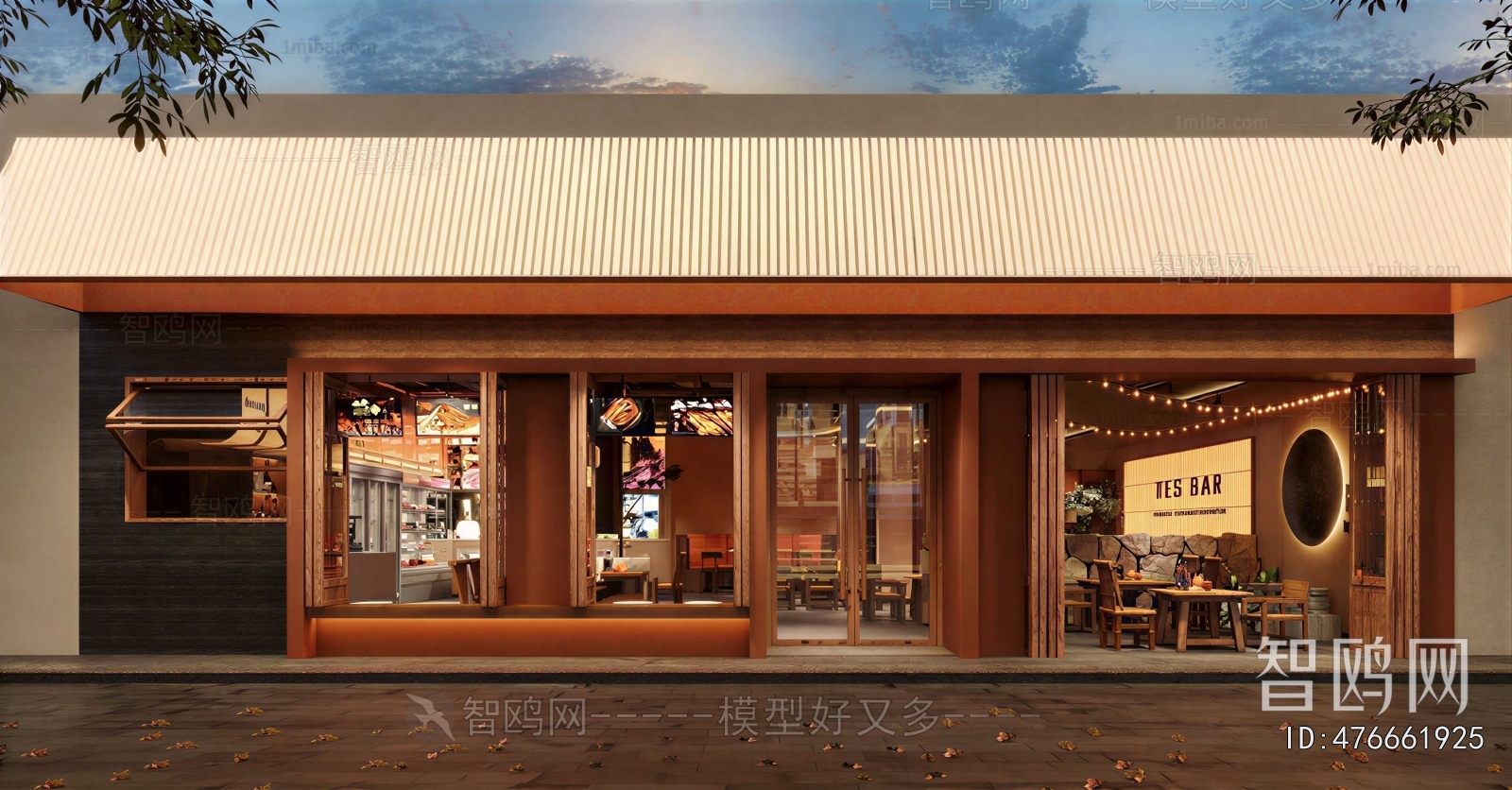New Chinese Style Facade Element