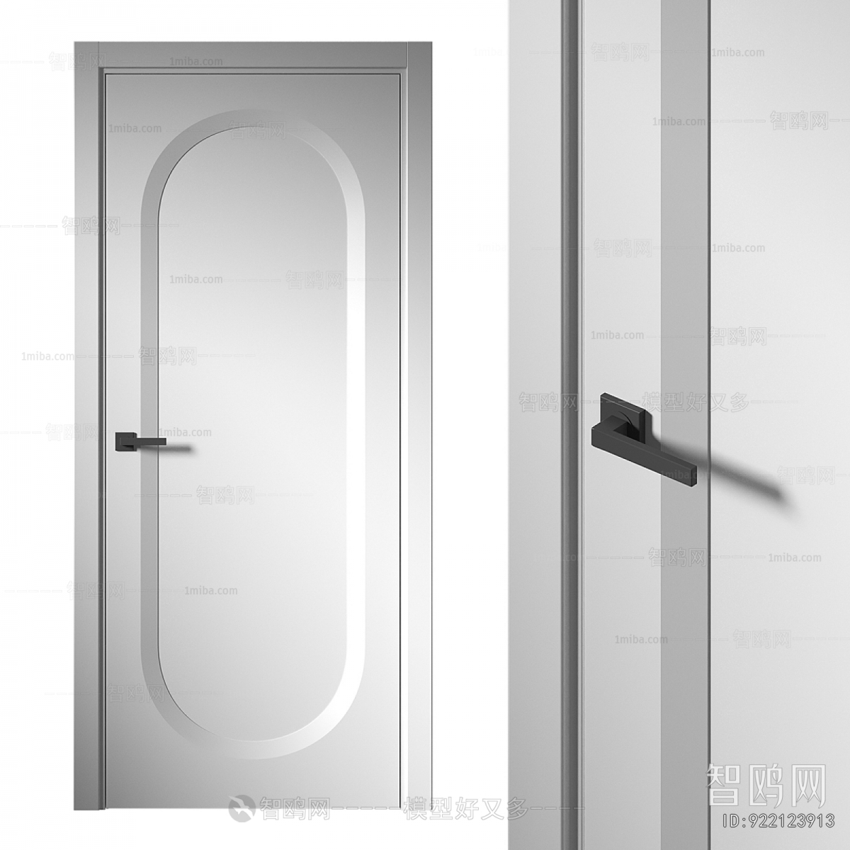 Modern Single Door