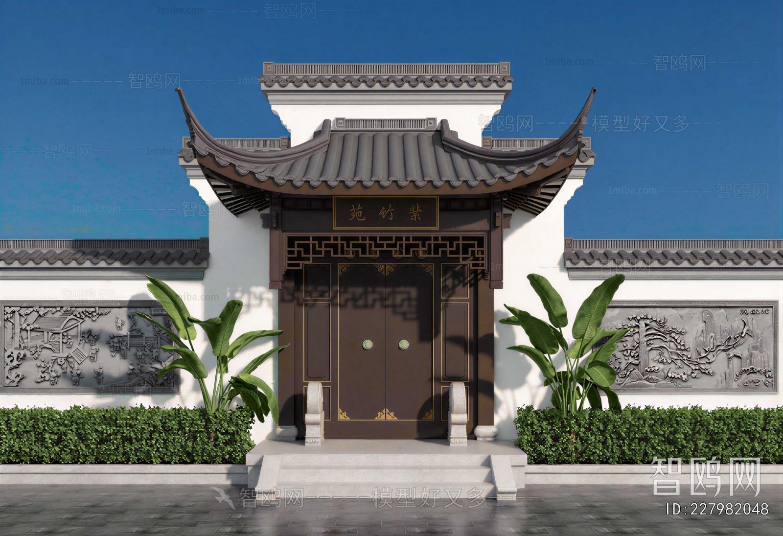 New Chinese Style Facade Element