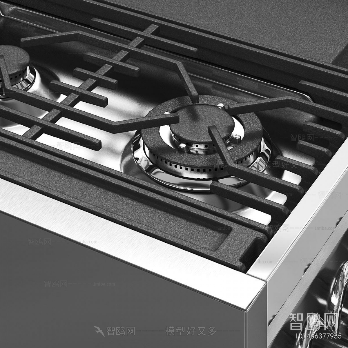 Modern Kitchen Electric Gas Range