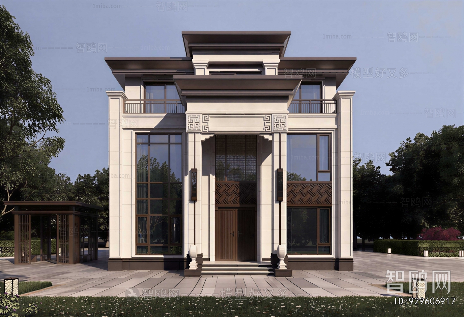 New Chinese Style Detached Villa