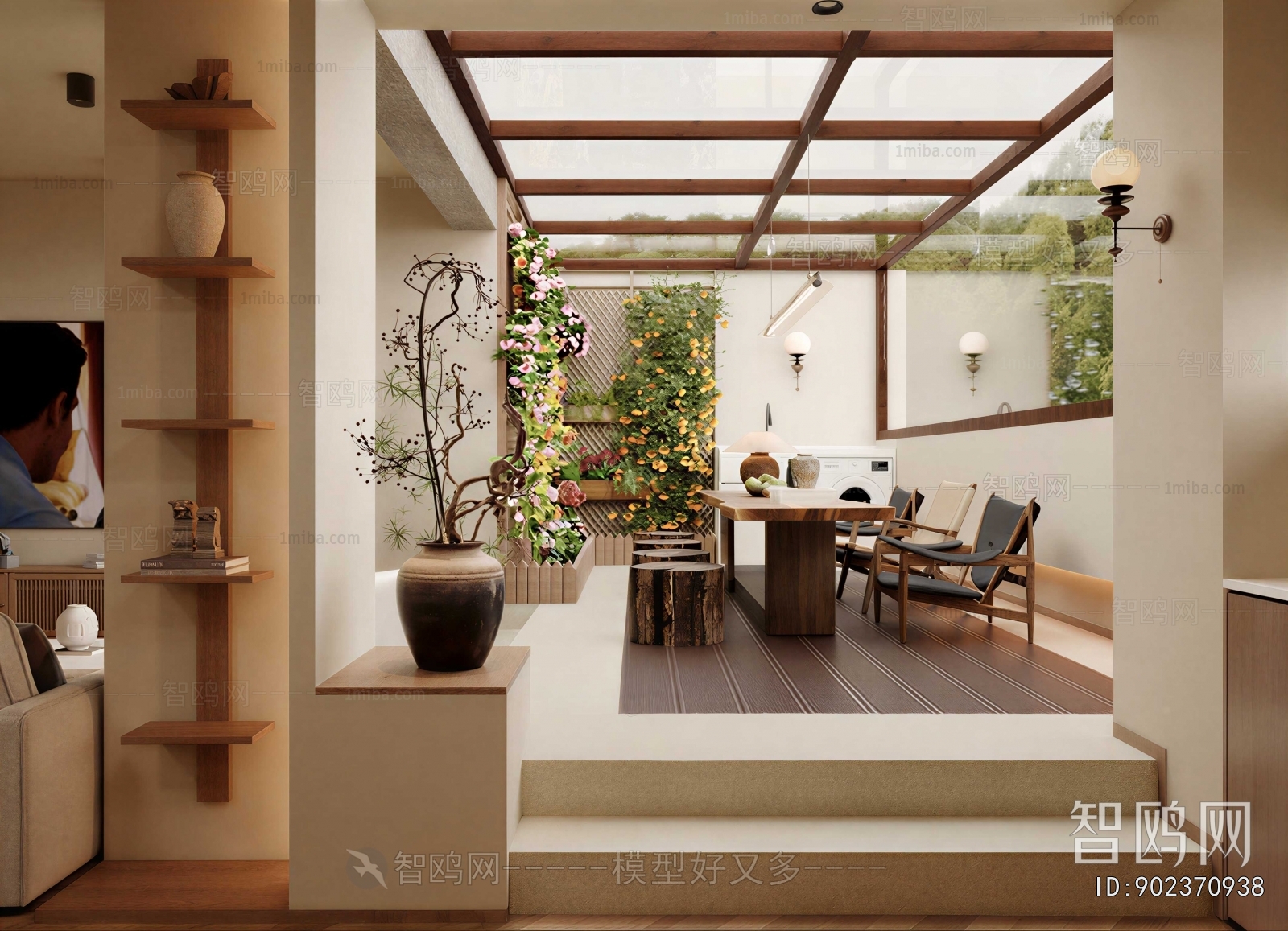 Modern Glass Sun Room