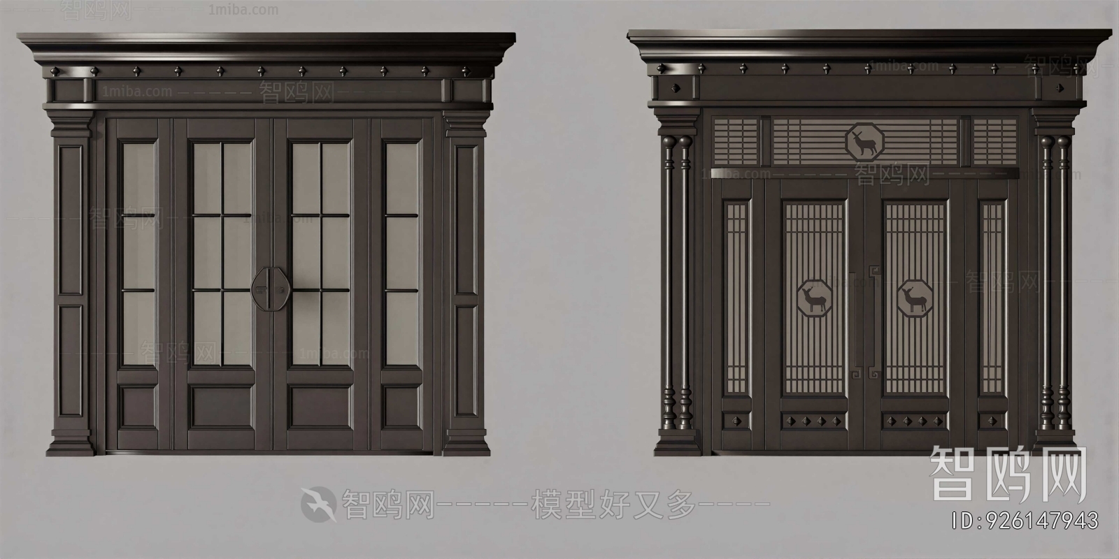New Chinese Style Gate