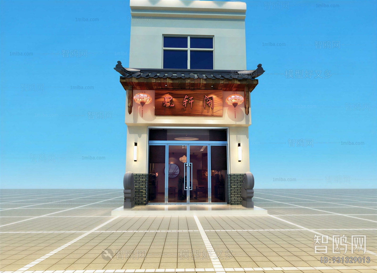 New Chinese Style Facade Element