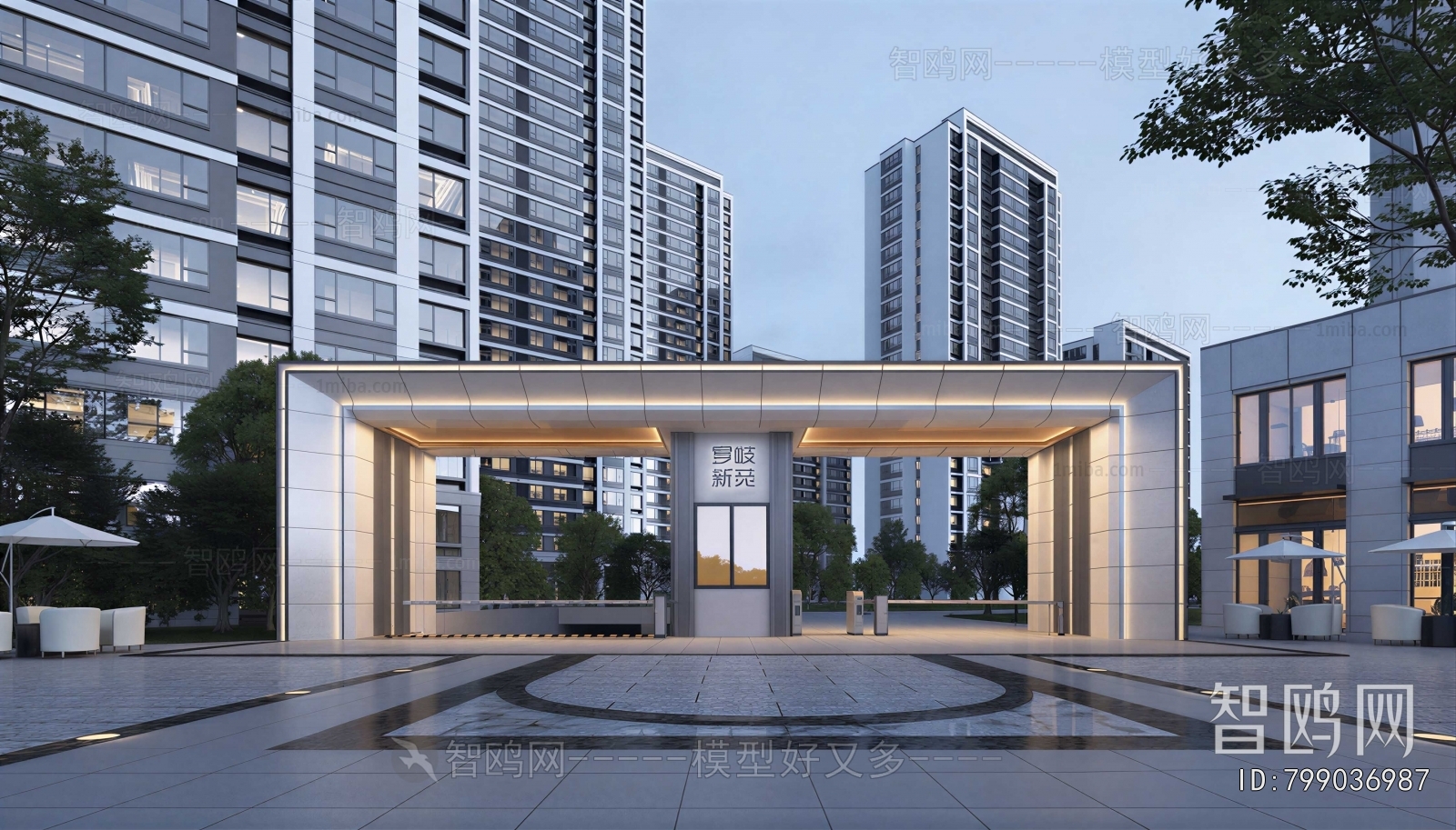Modern Facade Element