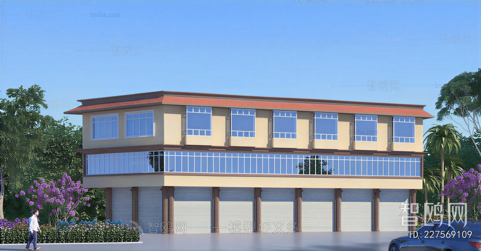 Modern Appearance Of Commercial Building