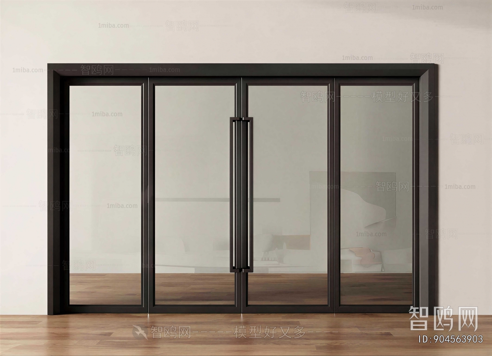 Modern Double Door