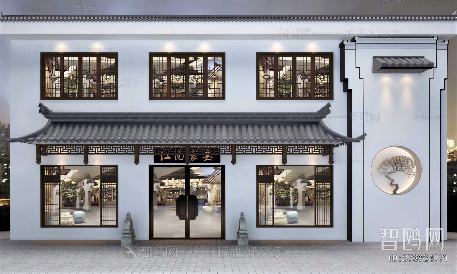 New Chinese Style Facade Element