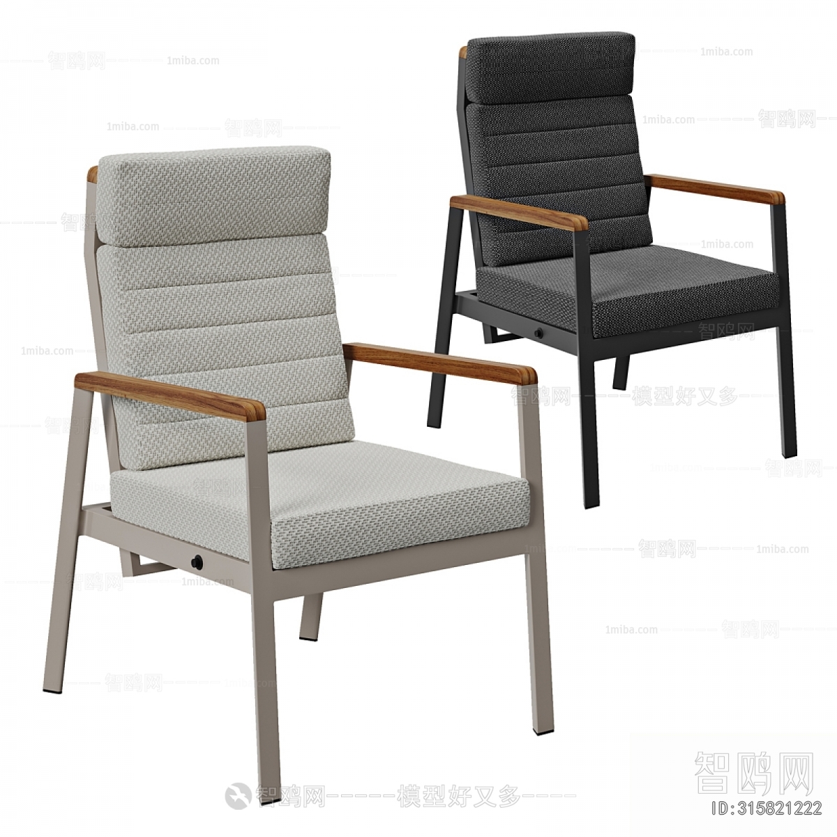 Nordic Style Lounge Chair