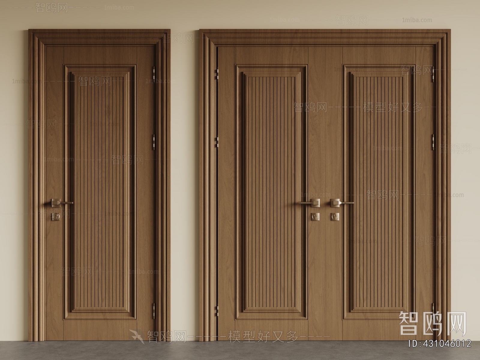 Modern Single Door