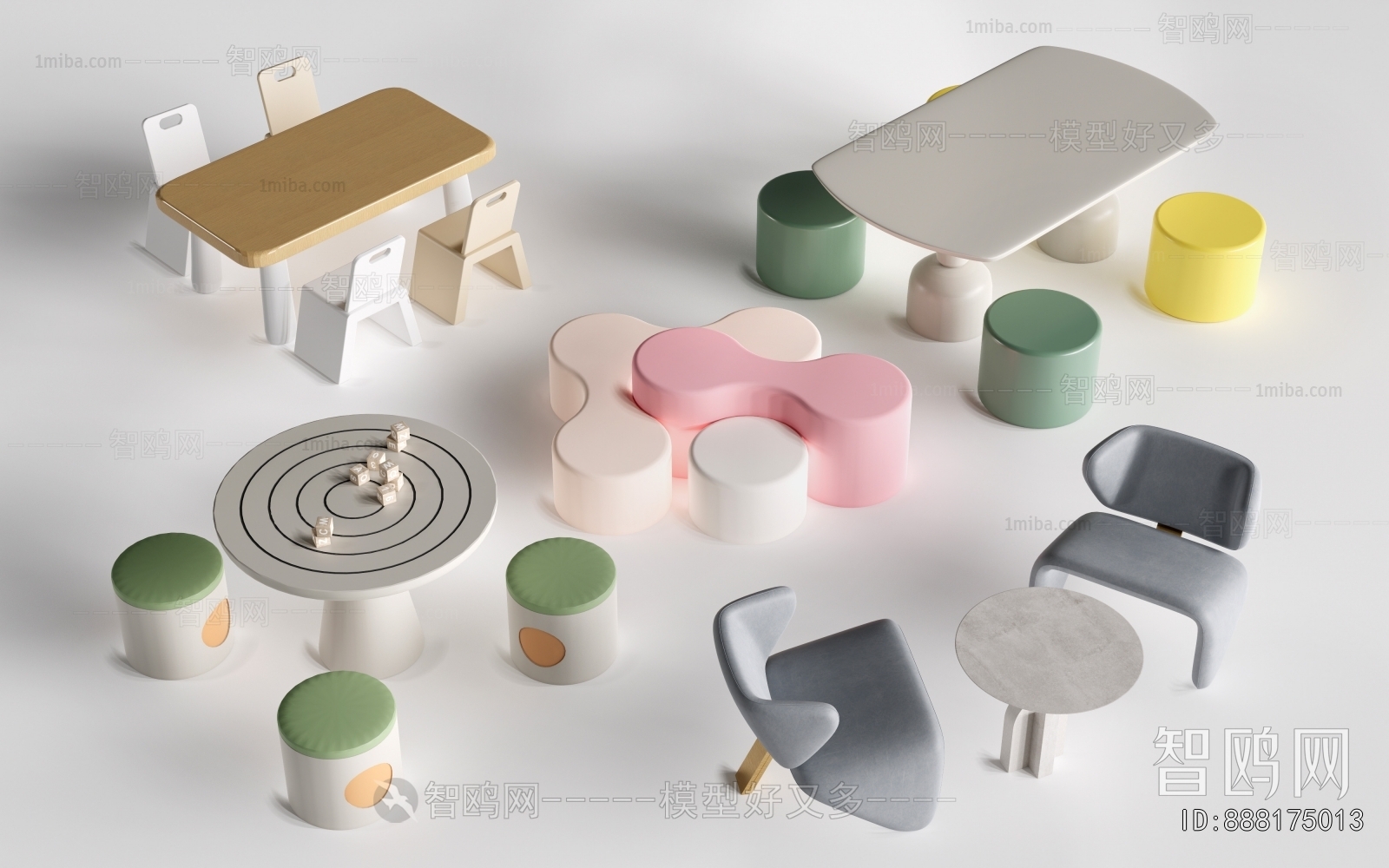 Modern Children's Table/chair