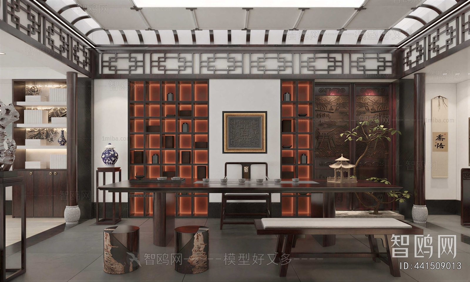 New Chinese Style Tea House