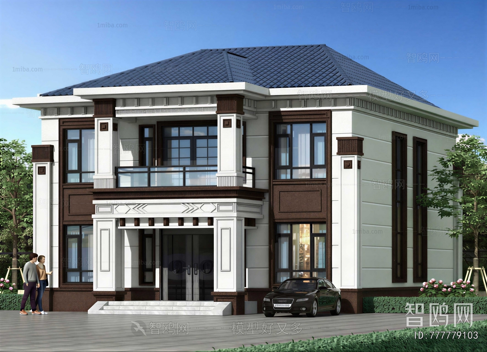 New Chinese Style Detached Villa