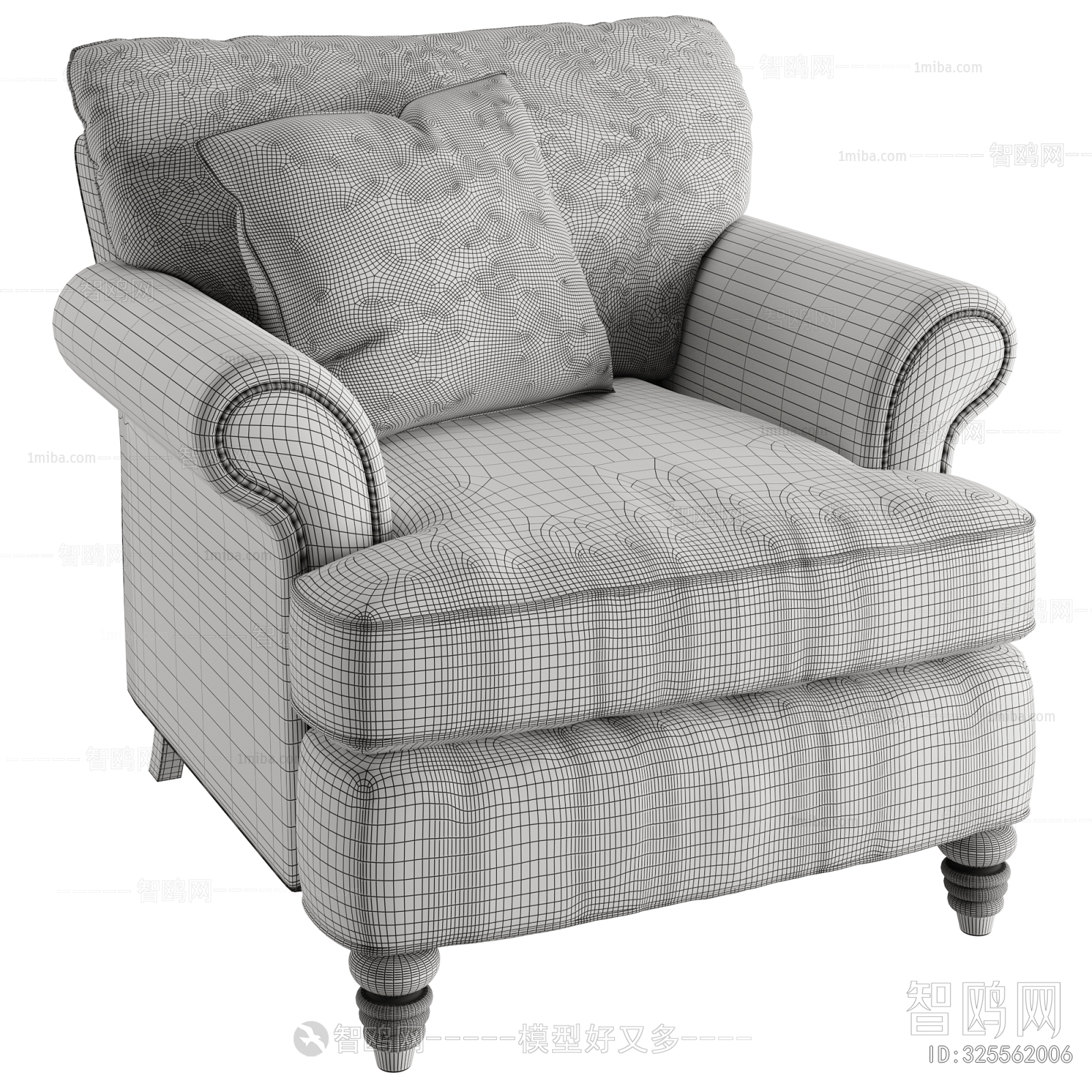 American Style Single Sofa