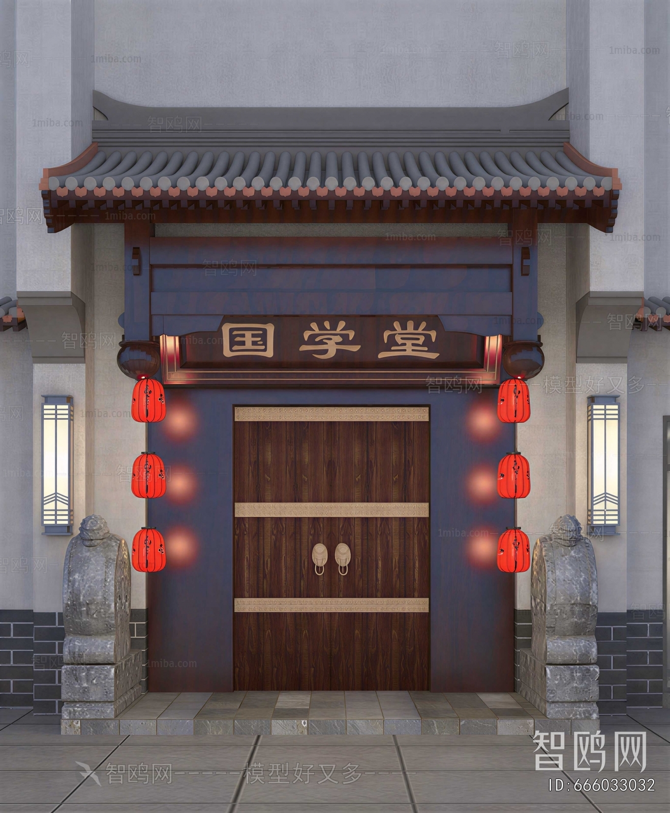 New Chinese Style Facade Element