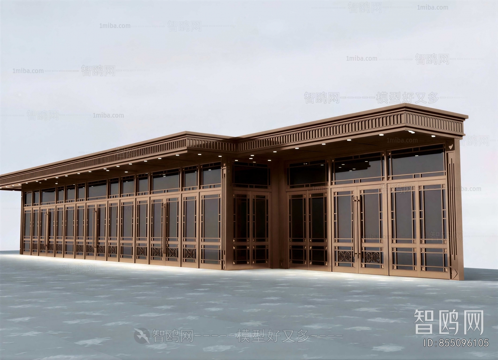Modern Appearance Of Commercial Building