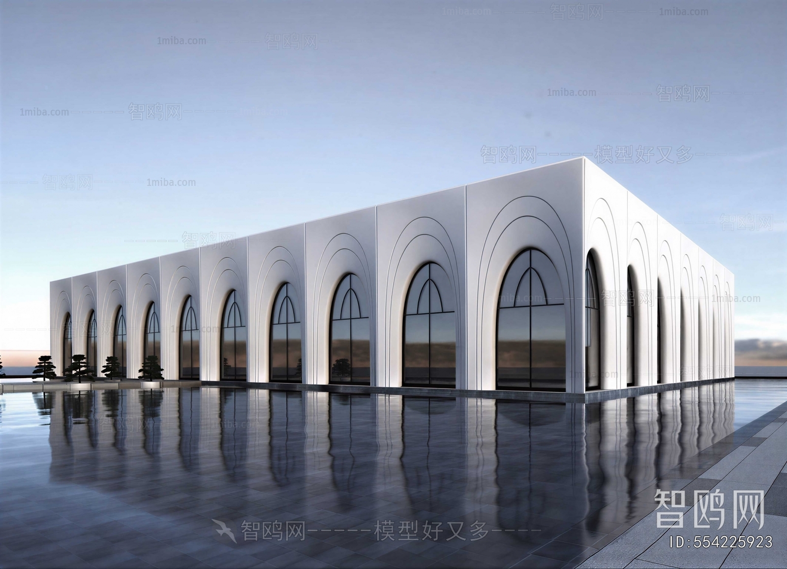 Modern Appearance Of Commercial Building