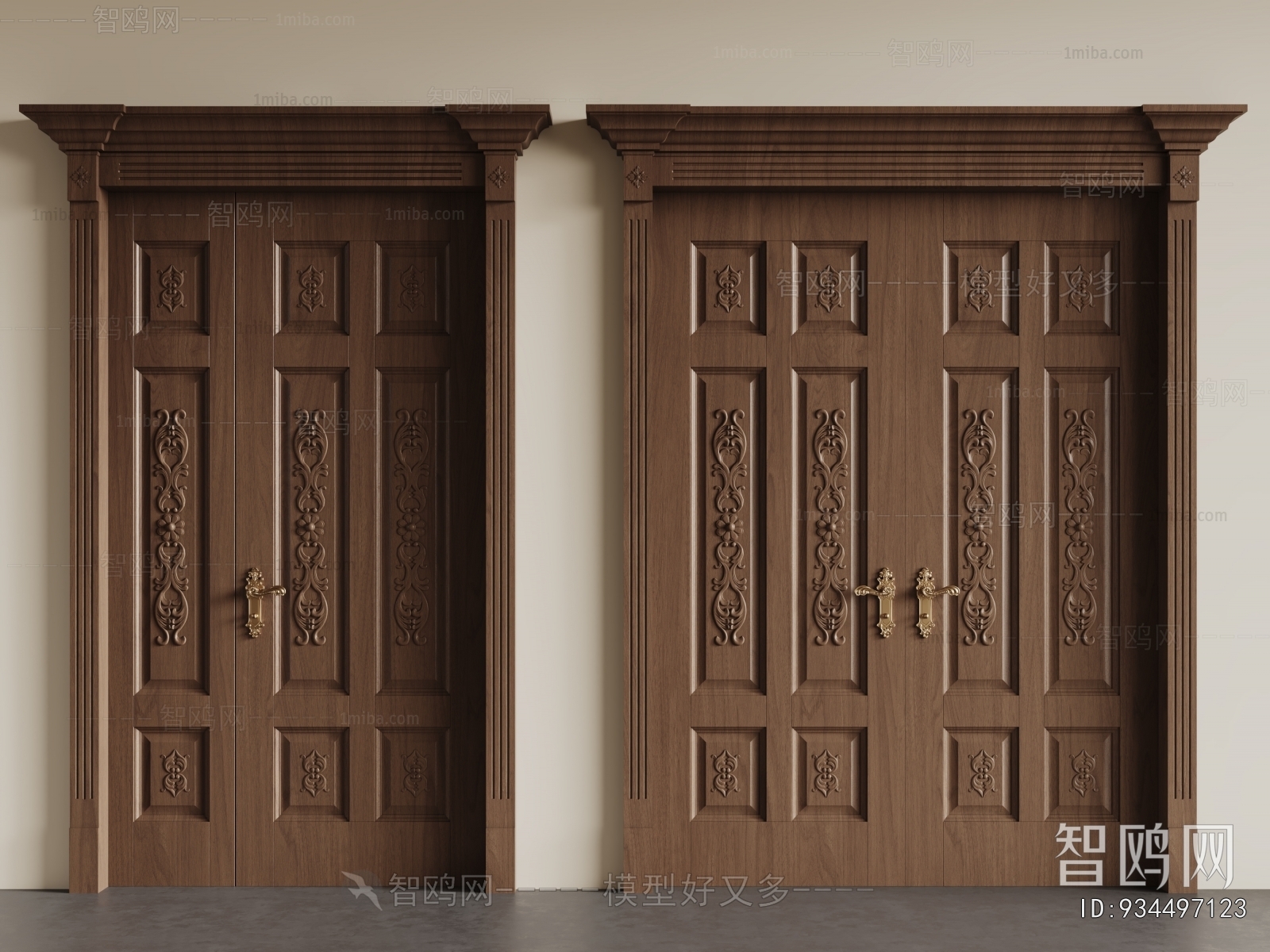 French Style Double Door