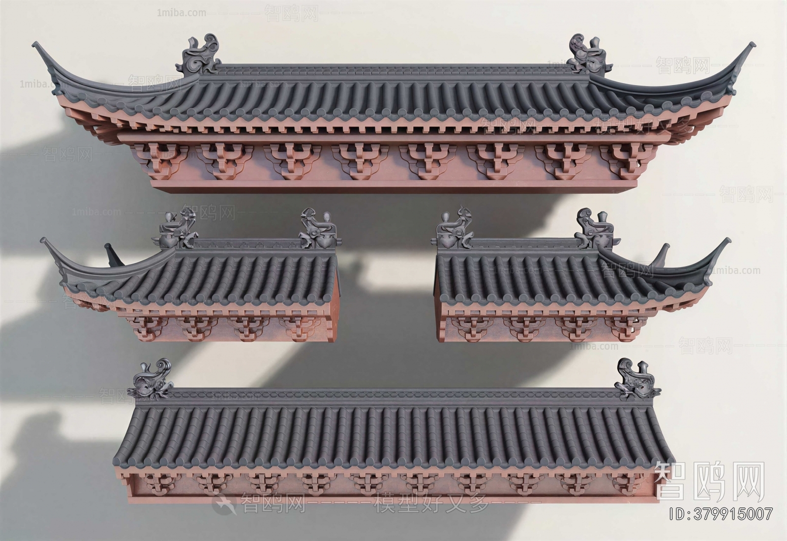 Chinese Style Building Component
