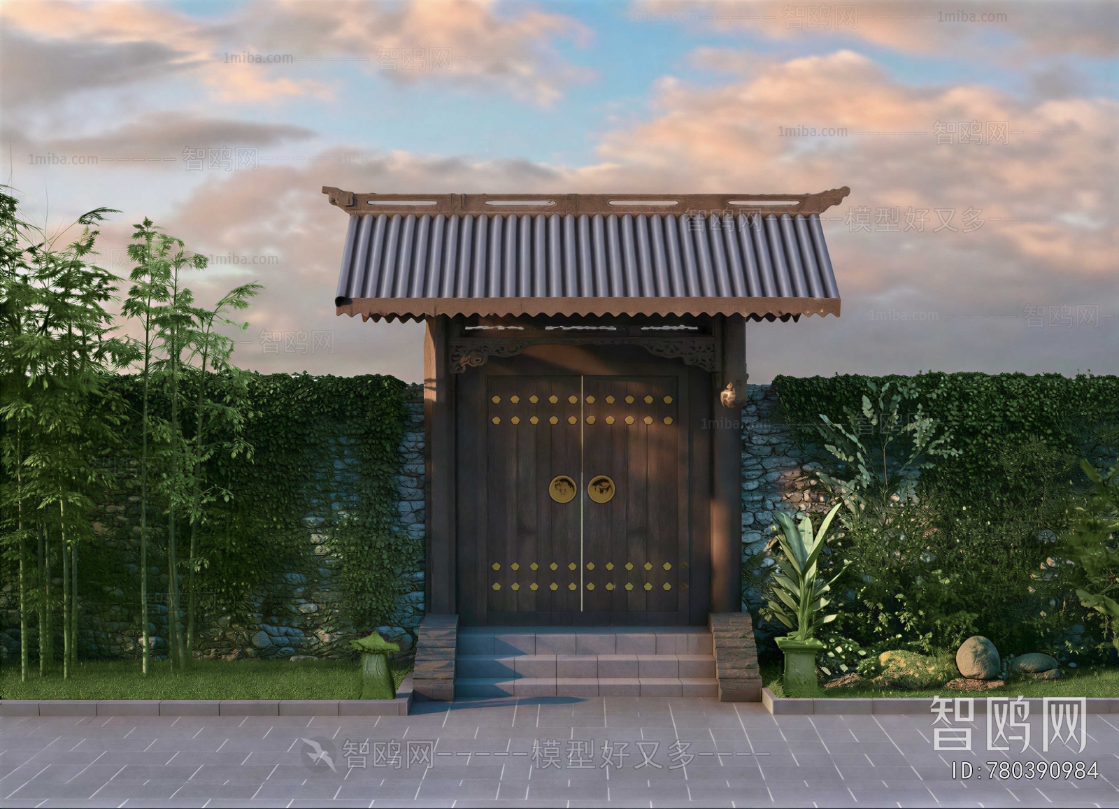 Chinese Style Gate