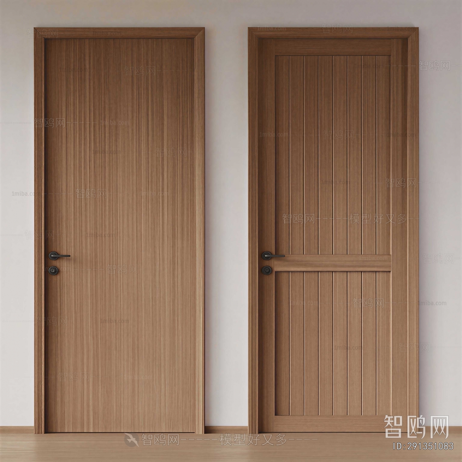 Modern Single Door