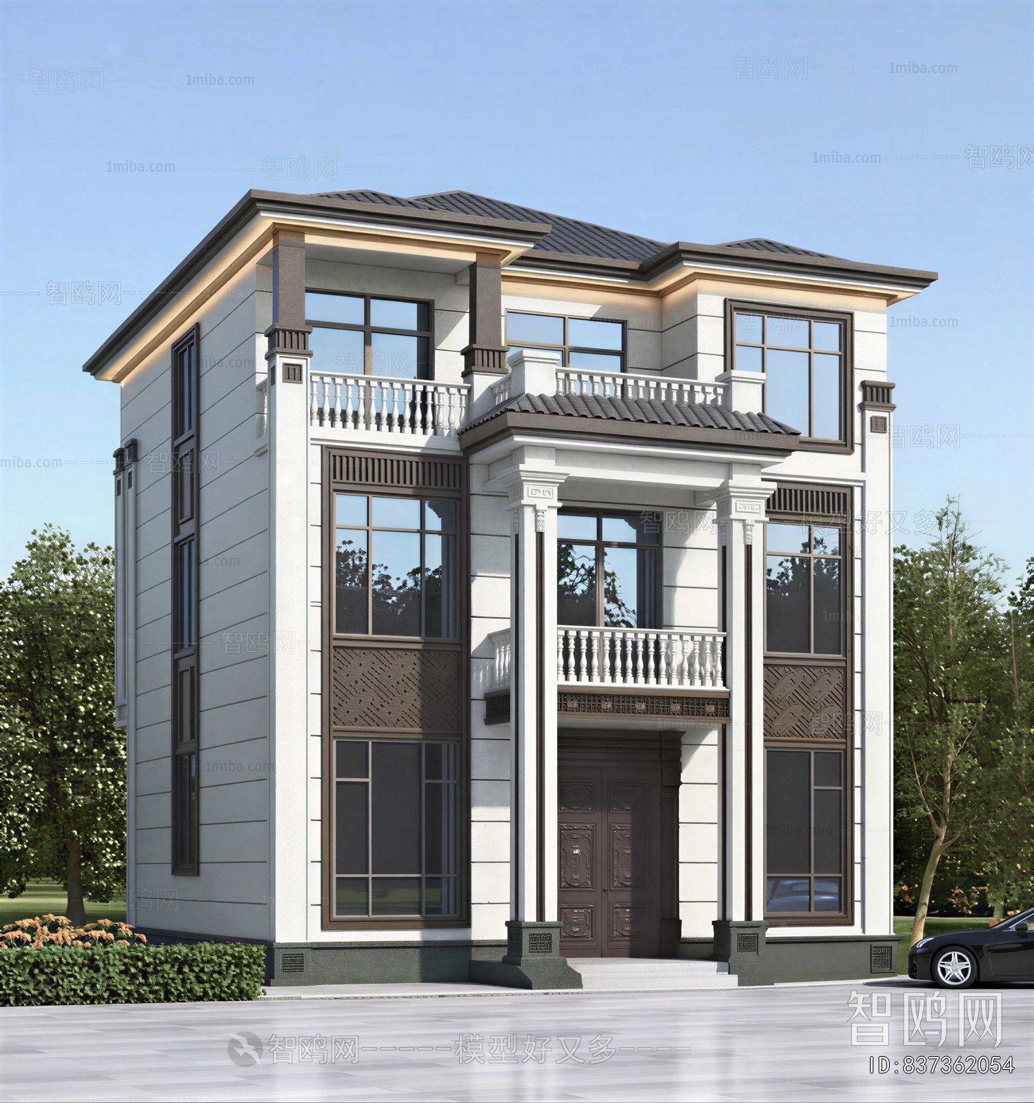New Chinese Style Detached Villa