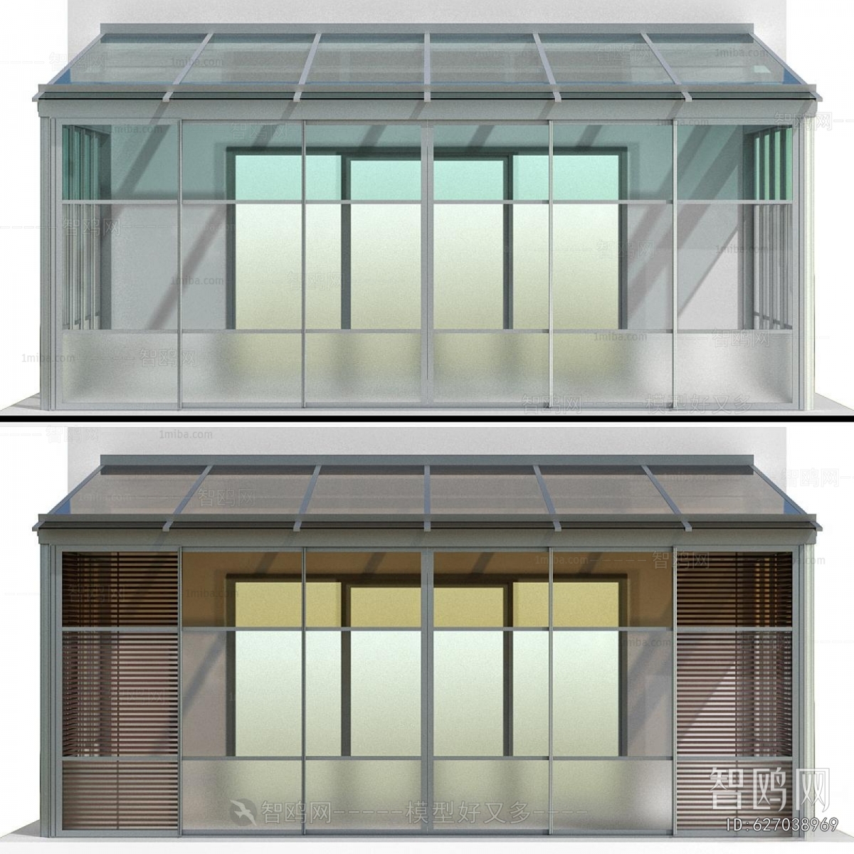 Modern Glass Sun Room