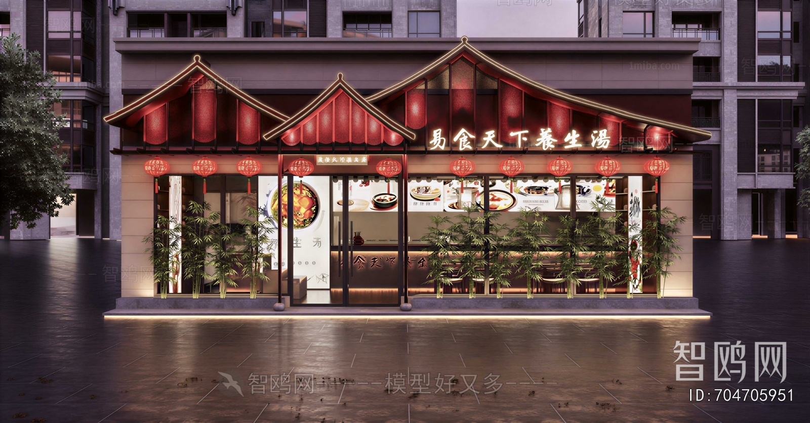 New Chinese Style Facade Element