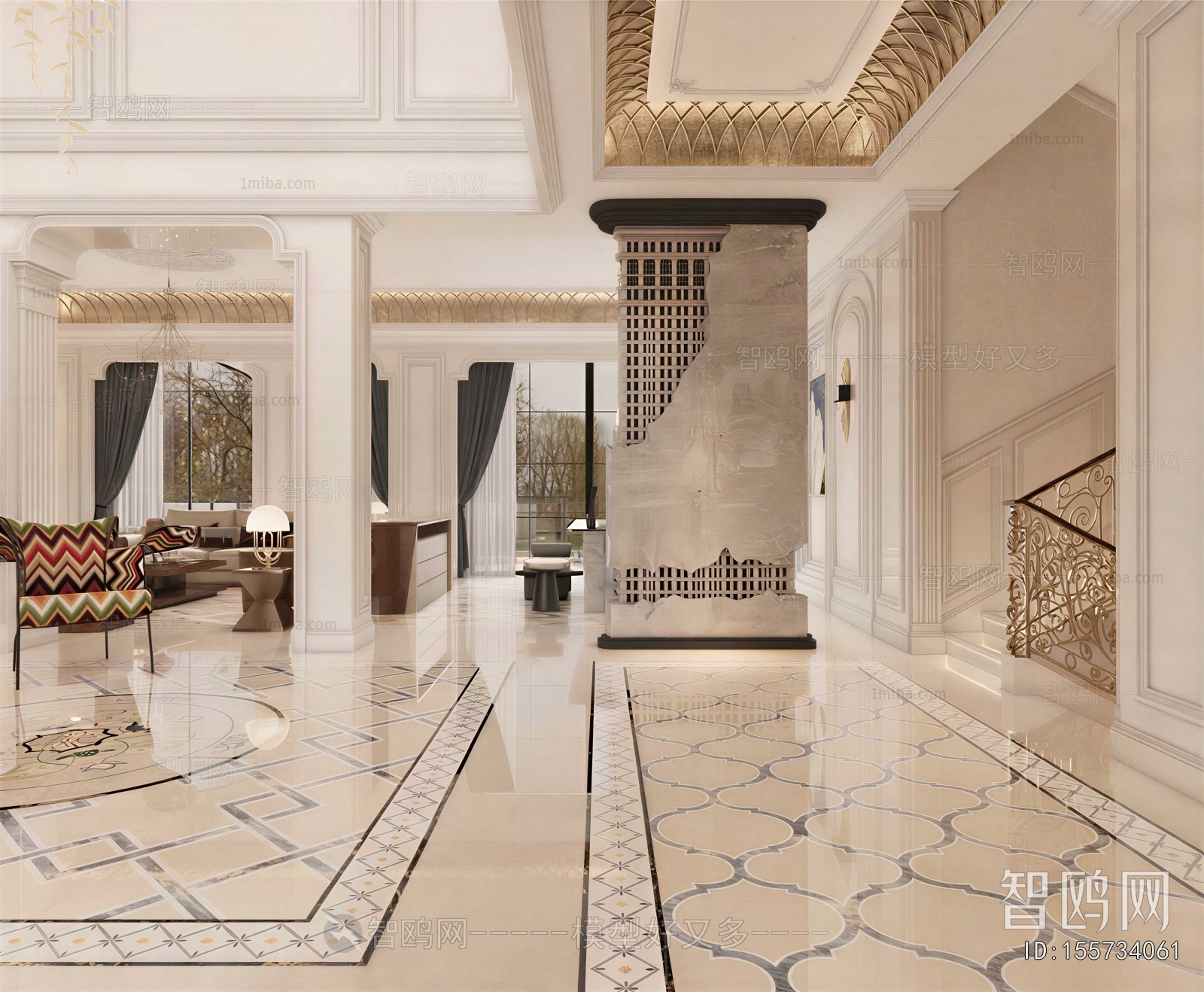 European Style A Living Room