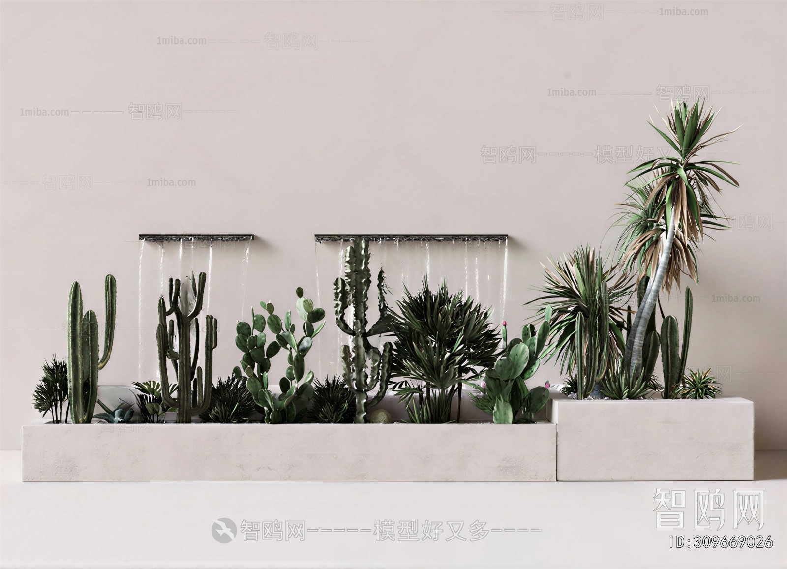 Modern Flower Bed, Flower Bowl, Flower Box