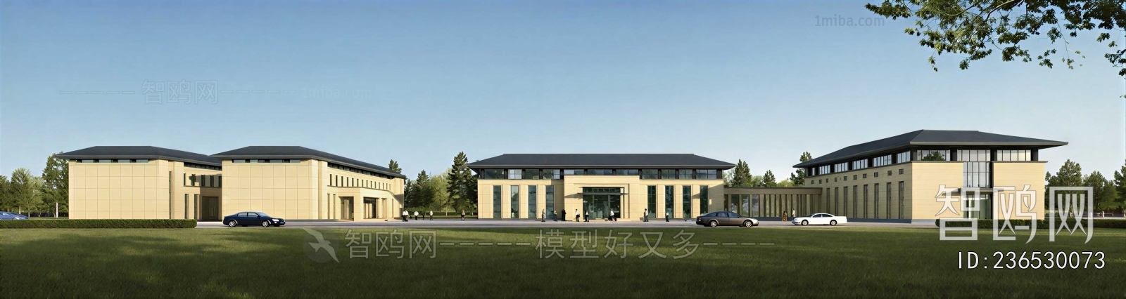 Modern Appearance Of Commercial Building