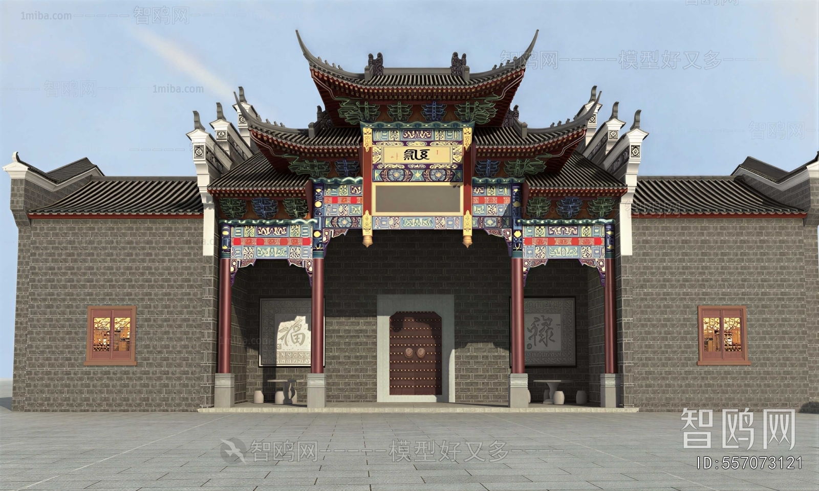 Chinese Style Facade Element