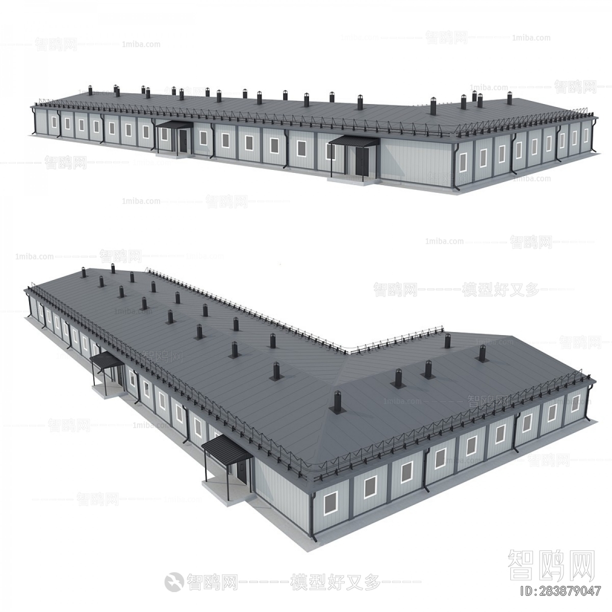 Modern Industrial Building