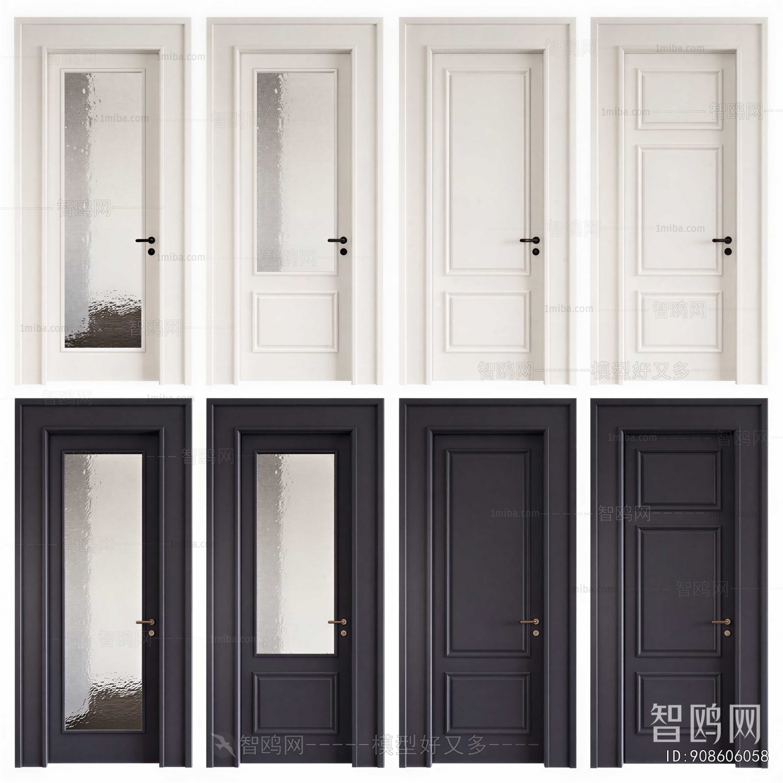 Modern Single Door