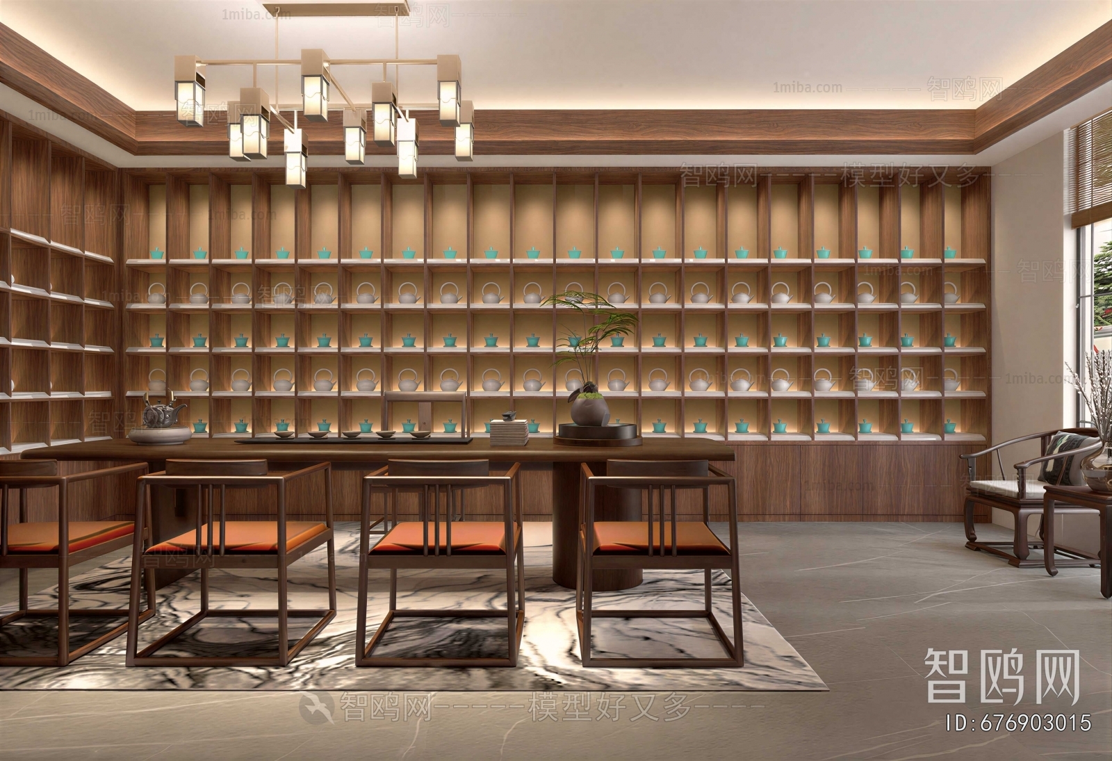 New Chinese Style Tea House