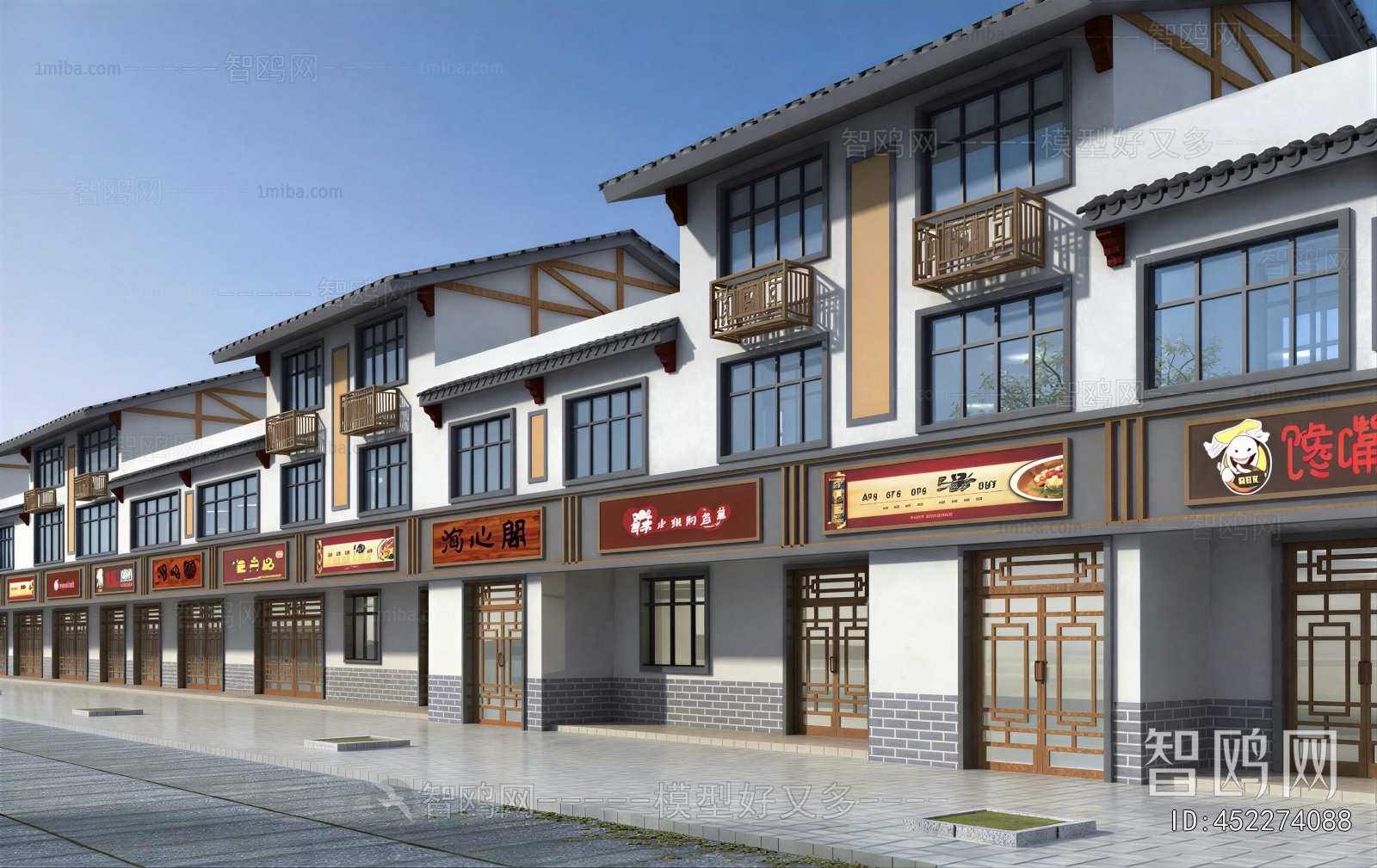New Chinese Style Facade Element