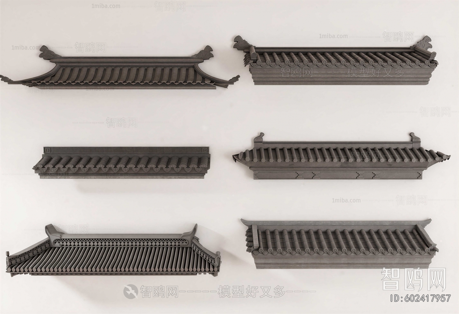Chinese Style Building Component