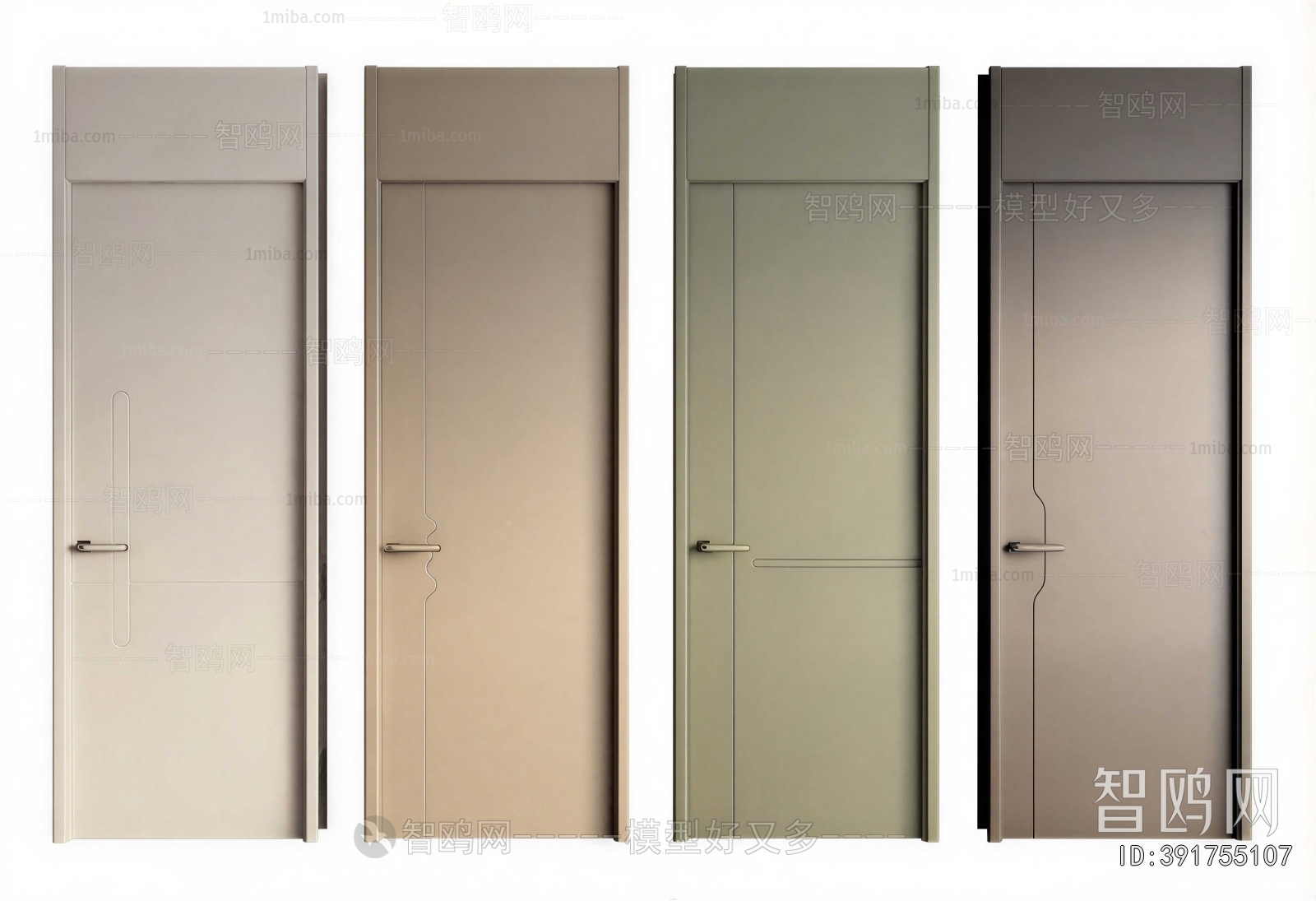 Modern Single Door