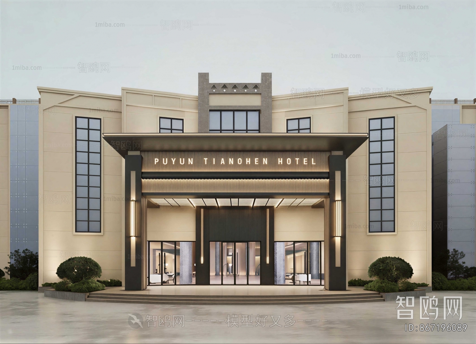 New Chinese Style Facade Element