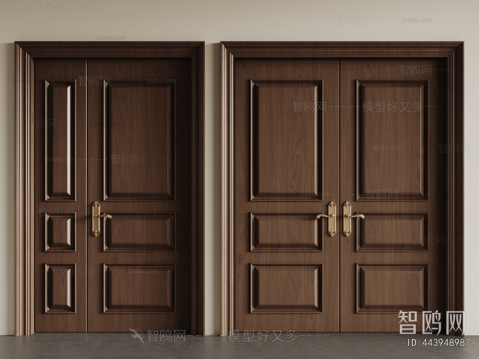 French Style Double Door