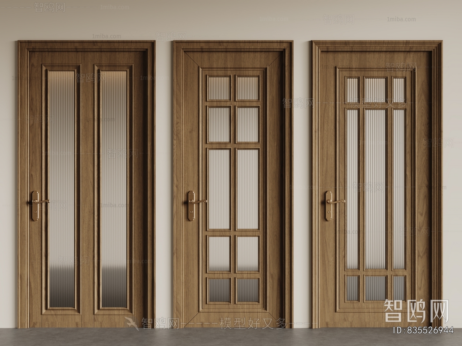 Modern Double Door