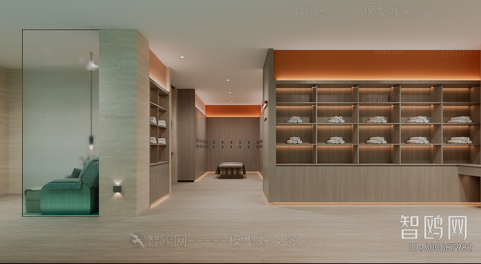 Modern Changing Room
