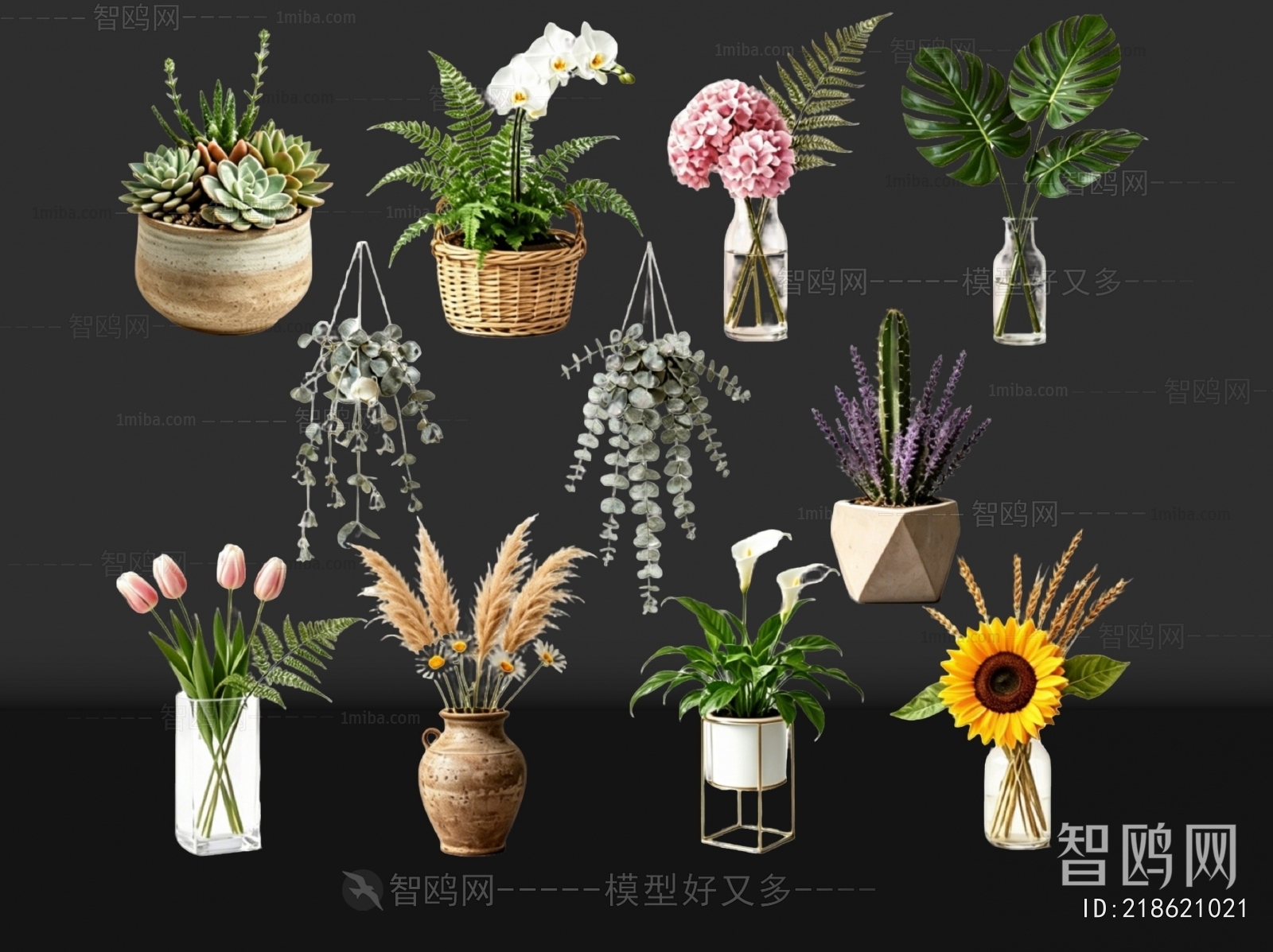 Modern Flower Arrangement