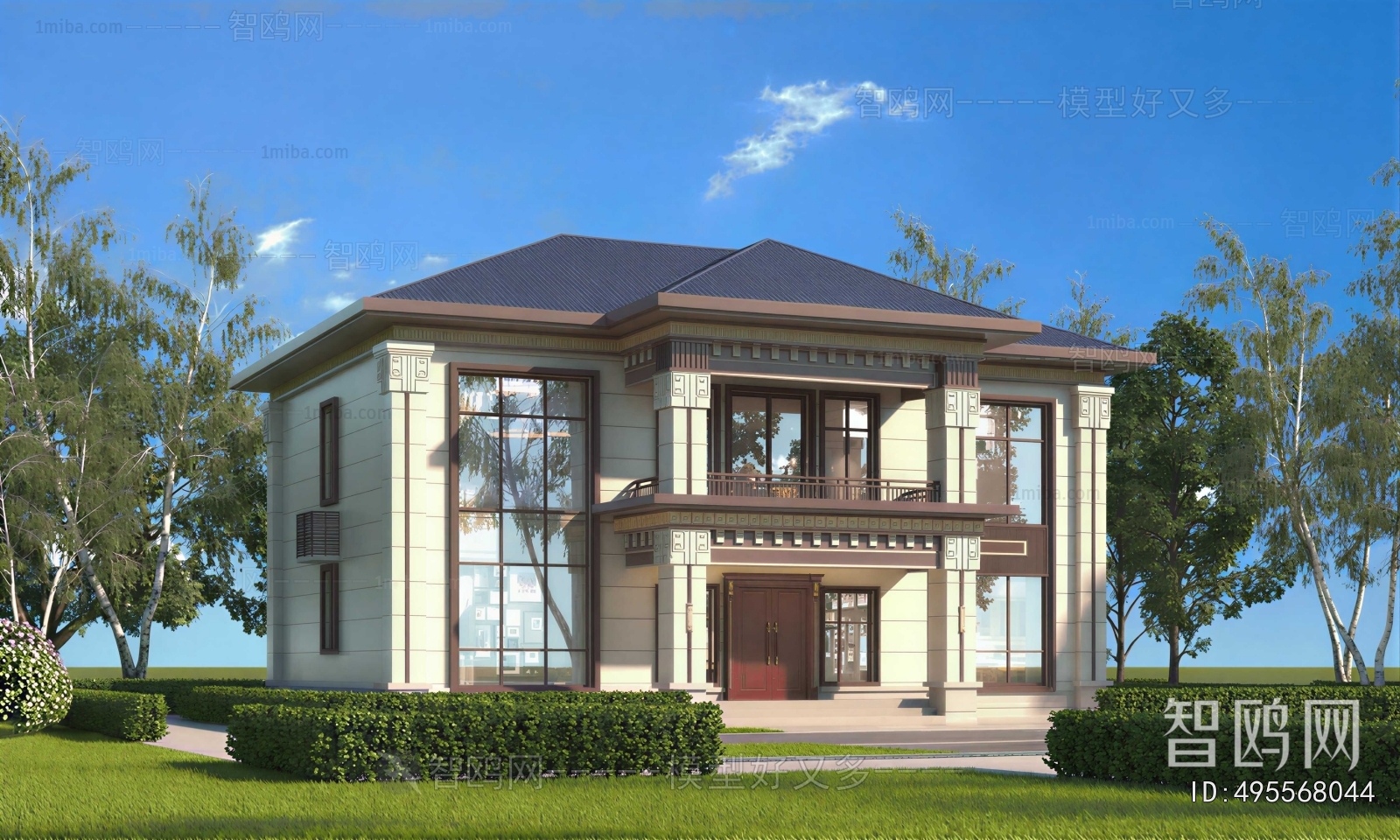 New Chinese Style Detached Villa