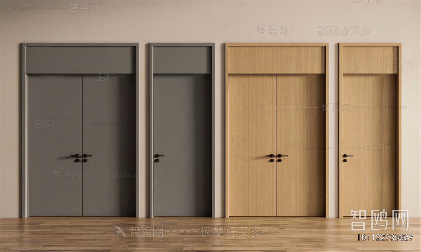 Modern Single Door