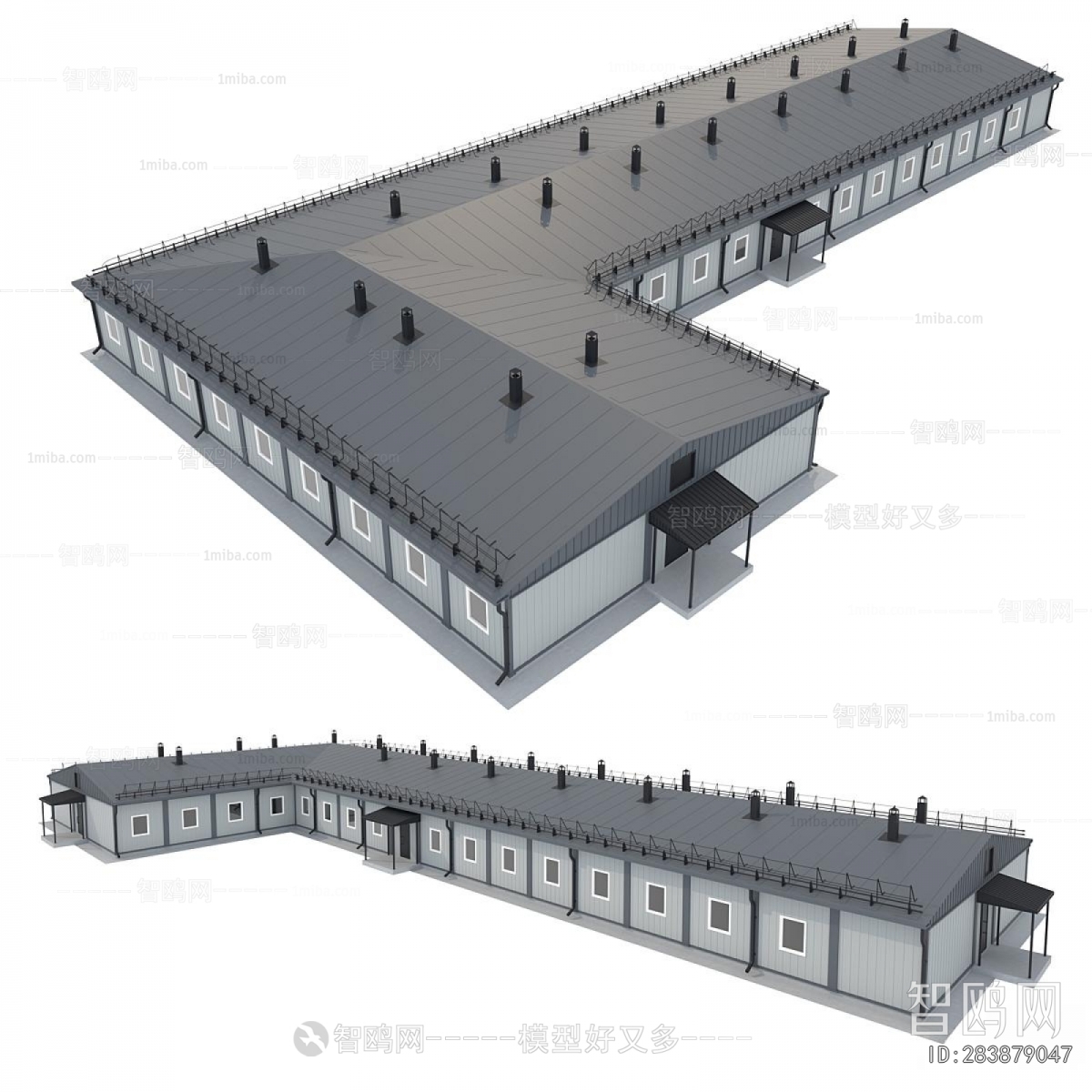 Modern Industrial Building