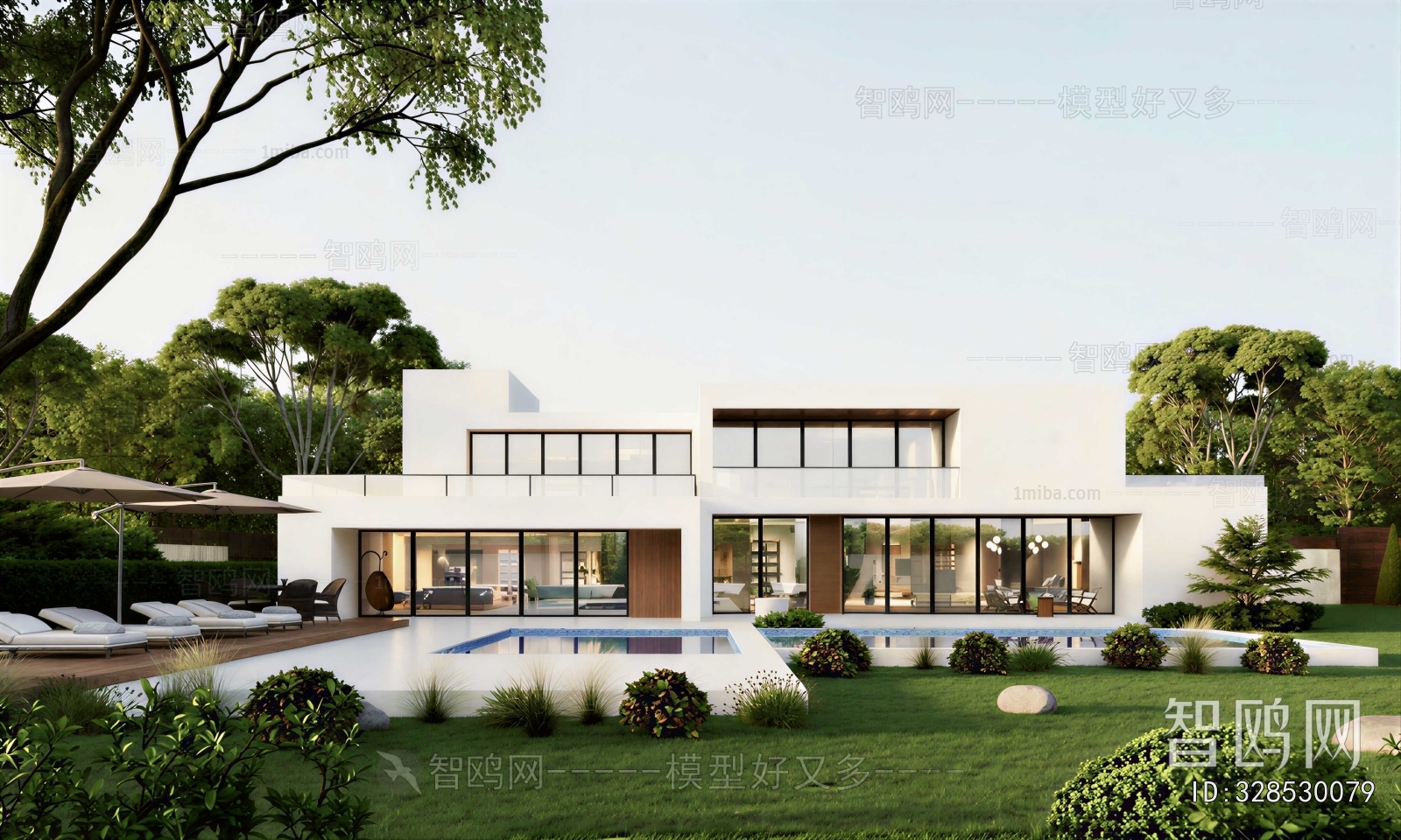 Modern Courtyard/landscape