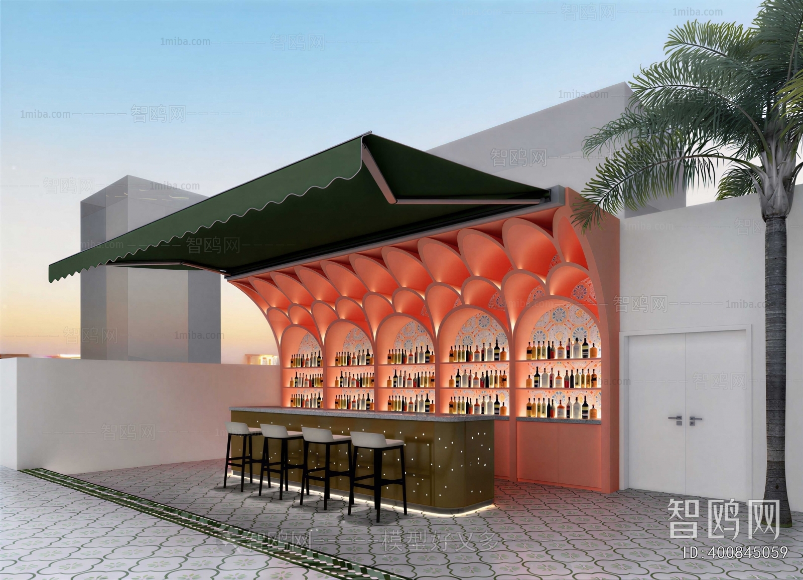 Mediterranean Style Bar